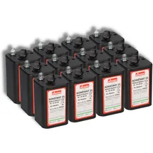 NISSEN 12x Nissen 4R25 Konstant 25 - 6V / 25-28Ah Luftsauerstoff - ohne Quecksilber und Cadmium