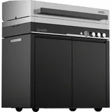 Quasar Gasgrill mit Unterschrank 105 cm Breit - zwei Hochleistungsbrenner mit 12 kW