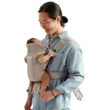 BabyBjörn Babytrage Mini (Greige, 3D Mesh)