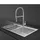 Smeg COL19H Abtropfbecken  Edelstahl