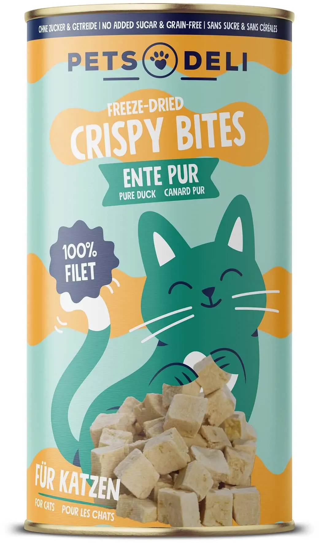 "Crispy Bites" Entenbrustfilet für Katzen - 25g