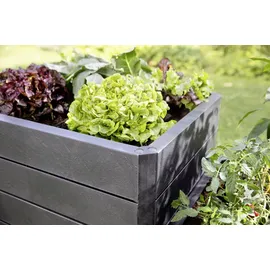 GARANTIA Hochbeet Ergo Quadro M 75 Stone