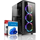 shinobee 4K High End Gaming PC Intel Core i9 11900F 16 Threads 5.30GHz • GeForce RTX4060 Ti 16 GB • 32 GB 3000 MHz DDR4 • 1 TB M.2 SSD • Windows 11 • WLAN • Gamer PC Computer Rechner - 7619