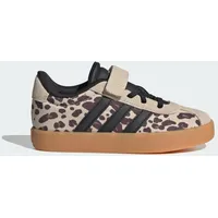 adidas Vl Court 3.0 Kinder Beige/Schwarz/Khaki 28