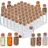 Relaxdays Mini Glasflaschen 10 ml 72 St.