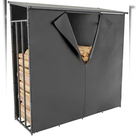 CLP Abdeckplane Ruston XXL 185 x 1 x 185 cm Schwarz