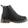 Rieker Damen Chelsea Boot warm gefüttert Stiefelette Blockabsatz, mit kuscheligem Warmfutter, für Blau 41 EU