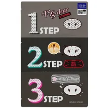 Holika Holika Pig Nose Clear Mitesser 3-Schritte-Kit Stark 14 g