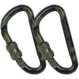 Mil-Tec Tactical Karabiner Alu Tarn 60mm 2er-Set