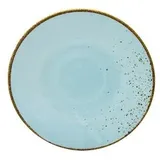 CreaTable 6er-Set CreaTable Untertasse Nature Collection Ø 15 cm Steinzeug Blau Hellblau