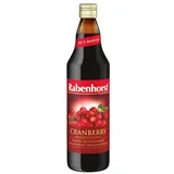 Rabenhorst 100 % Bio Muttersaft, Cranberry 0,7 l