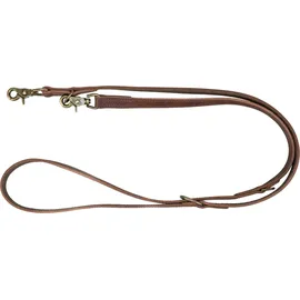 Trixie Rustic Fettleder-V-Leine, XS-S 2,00 m/12 mm, Hundezubehör