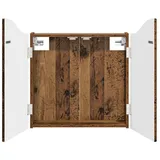 vidaXL Dartboard Schrank Altholz 56 x 12 x 63 cm