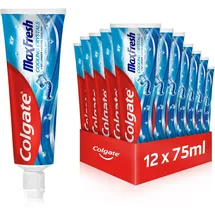 Colgate Max Fresh Cooling Crystals Zahnpasta 12 x 75 ml