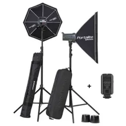 Elinchrom D-LITE RX 4/4 Softbox To Go Set für Fotostudioausstattung Schwarz