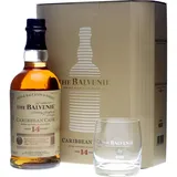 Balvenie Caribbean Cask 43% vol 0,7 l Geschenkset