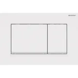 Geberit Sigma30 Betätigungsplatte für 2-Mengen-Spülung weiß/weiß matt 115.883.11.1