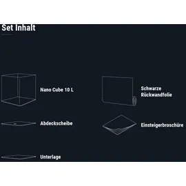 Dennerle Nano Cube 10 Liter Nano-Aquarium