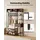 Vevor Multifunktionale Flurgarderobe 120 x 40 x 180 cm Braun