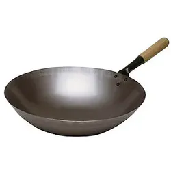 Bartscher Pfanne Wok silber 36,0 cm