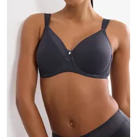 Triumph Damen Minimizer-BH True Shape Sensation T W01, mit Bügel, ohne Polsterung, Verstellbare Träger, 90F, Ink Gray - 90F