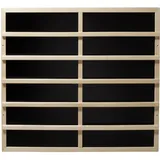 sentiotec Infrarot-Wärmeplatte IR-WPHL-390| 390 W | inkl. Rückenlehne