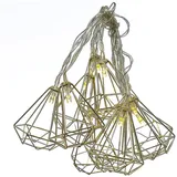MARELIDA LED Lichterkette 1,6 m Silber