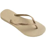 Slim Mini Me Flip Flop Sand Grey Light Golden 25/26