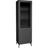 Mäusbacher Standvitrine Imola 61 x 42 x 194 cm Grau
