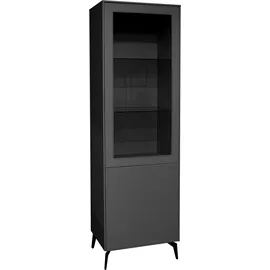 Mäusbacher Standvitrine Imola 61 x 42 x 194 cm Grau