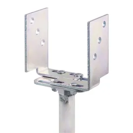 GAH Alberts Alberts U-Pfostenträger 71-161 mm/110/250/70 mm Verzinkt