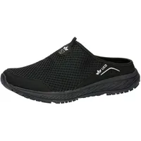 LICO Unisex Sun Sabot Hausschuh, schwarz, 39 EU