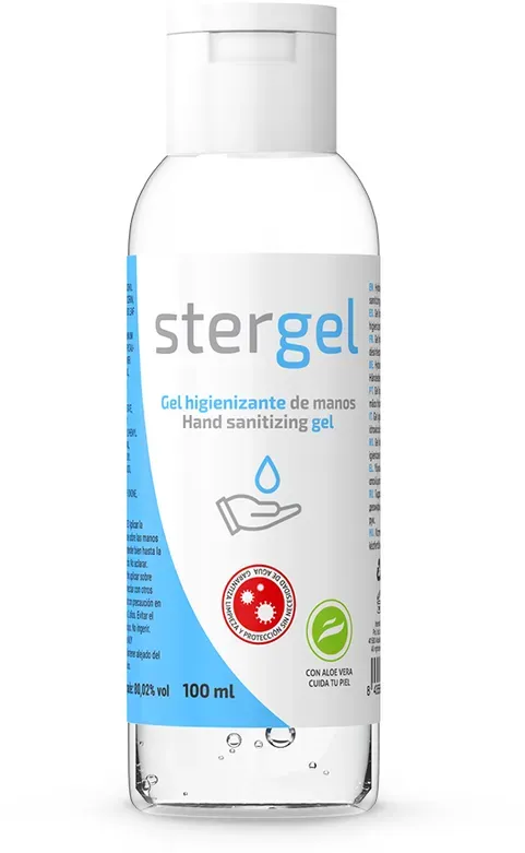 STERGEL - HYDROALKOHOLISCHES HÄNDESANITISIERUNGSGEL ALOE VERA 100ML