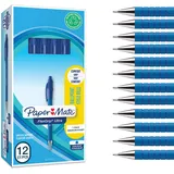 Paper Mate Kugelschreiber Basic Blau 1,0 mm 12 St.