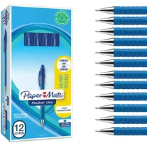 Paper Mate Kugelschreiber Basic Blau 1,0 mm 12 St.