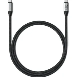 Satechi USB4 V2 Cable - Silber/Schwarz