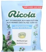 Ricola bonbons à la menthe glacier sans sucre Pastille(S) 125 g