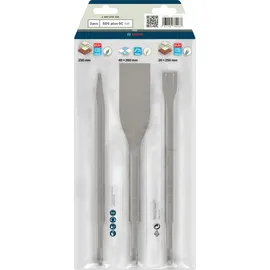Bosch Meißel-Set 3-teilig 250/250/260 x 20/40 mm