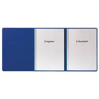 Herlitz Bewerbungsmappe A4 Blau 3 St.