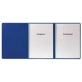 Herlitz Bewerbungsmappe A4 Blau 3 St.