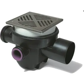 Kessel Kellerablauf Der Universale DN 100, schwarz