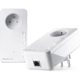 devolo Magic 1 LAN 1-1-2 Starter Kit 1200 Mbit/s Eingebauter Ethernet-Anschluss Weiß 2 Stück(e)