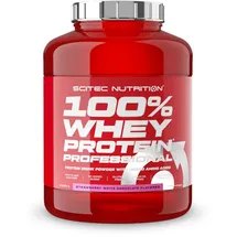 Scitec Nutrition 100% Whey Protein Professional Erdbeere-Weiße-Schokolade Pulver 2350 g