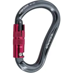 Karabiner Atom 2 Lock dunkelgrau|rosa No Size