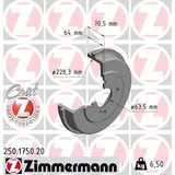 ZIMMERMANN Bremstrommel COAT Z 250.1750.20 Hinterachse, 271mm