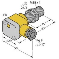 Turck Sensor BI5-EG18SK-Y1X