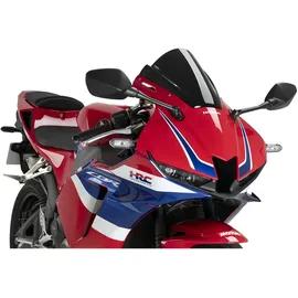 PUIG Z-Racing Scheibe Schwarz für Motorrad