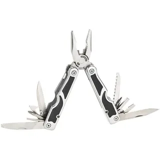 Semptec 27in1-Multitool aus Edelstahl mit Schraubendreher-Set und Gürteltasche