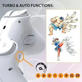 Subsonic Wireless Controller für Switch Weiß