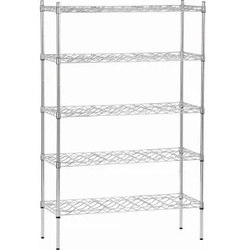 Bartscher 5200 Wein -Regal, Standregal aus Stahl für 100-130 Flaschen Wein, Maße: 350 x 900 x 1390 mm